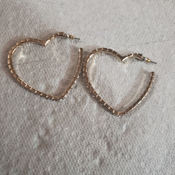 Big Heart Earrings - Picture 1 of 2